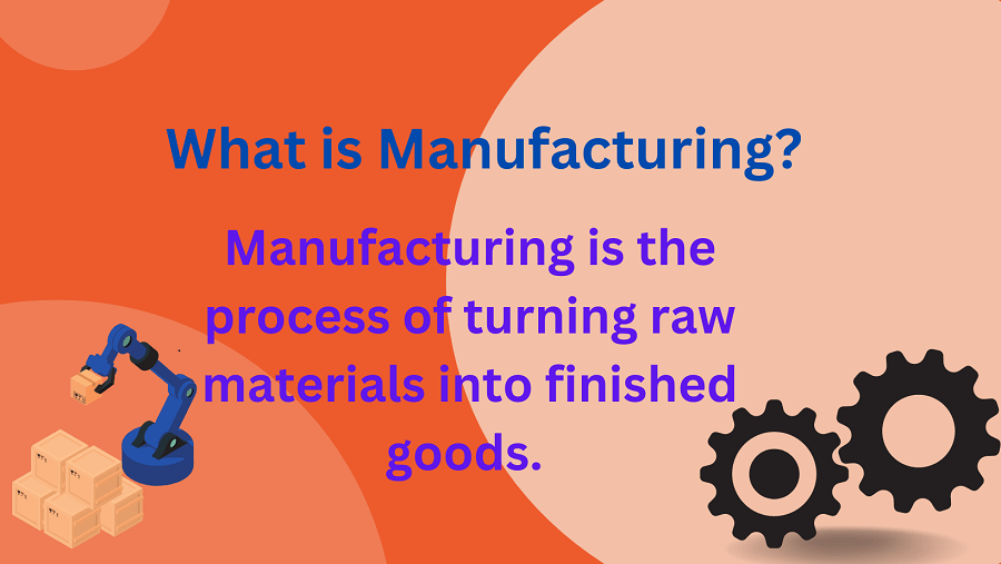Definition of Manufacturing
