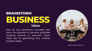 brainstorm business ideas