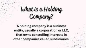 what is a holding company?
